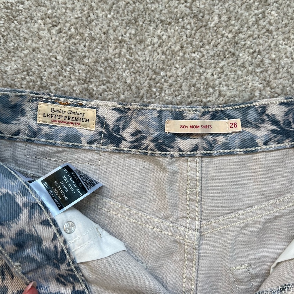 Levi's Blue Jean Shorts for Women - Picture 6 of 6